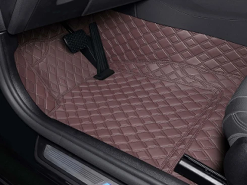 Material Demo Shows Outstanding Finishing Effect of Custom Car Floor Mats